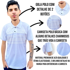 Camiseta Polo Basica Masculina Gangster Colarinho Importada na internet