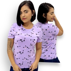 Blusinha Feminina T-shirt Baby Look Premium Importada na internet