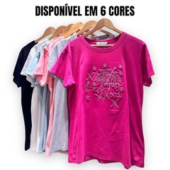 Blusinha Blusa Plus Size Feminina Manguinha Tamanho Grande - comprar online