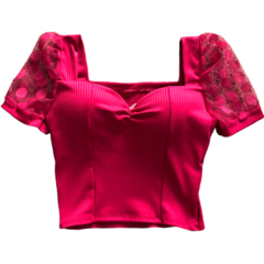 BLUSINHA CROPPED PRINCESA - loja online