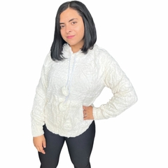 Blusa De Frio Feminina Fechada Pelinho Casaco Felpudo Insta - loja online