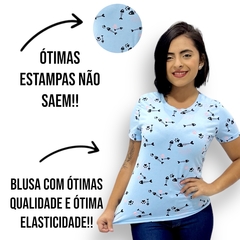 Blusinha Feminina T-shirt Baby Look Premium Importada - comprar online