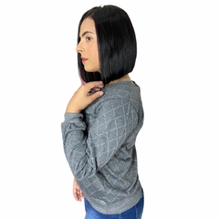 Blusa De Frio Manga Longa Moletinho Feminina Inverno - loja online