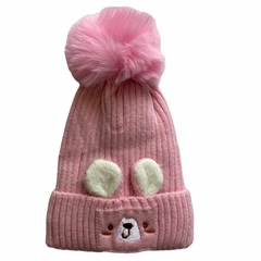 Touca Gorro De Pompom Infantil Criança Frio Fofinha Coelho na internet