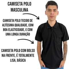 Camisa Camiseta Gola Polo Masculina Black River Original - comprar online