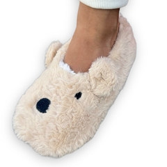 Pantufa Antiderrapante Urso Unissex Menina Menino Conforto - ANJ MODAS