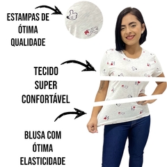 Blusinha Feminina T-shirt Love