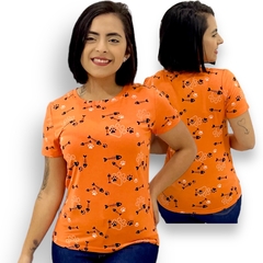 Imagem do Blusinha Feminina T-shirt Baby Look Premium Importada