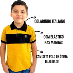 Imagem do Camiseta Polo Infantil Menino Gangster Camisa Original