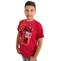 Camiseta Menino Juvenil Gola Redonda Estampada Gangster - ANJ MODAS