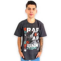 Camiseta Masculina Gola Redonda Overcore Estampada Basica