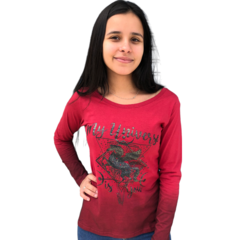 BLUSINHA MANGA LONGA FEMININA OVERCORE