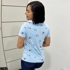 Blusinha Feminina T-shirt Love - loja online