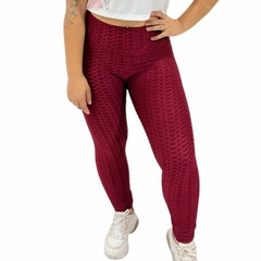 Calça Legging Academia Fitness Empina Bumbum Texturizada - comprar online