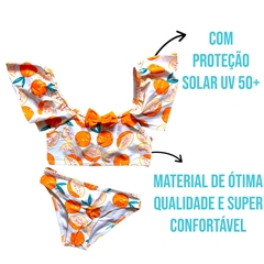 Biquíni Infantil Cropped Menina Praia Piscina Proteção Uv 50 - ANJ MODAS