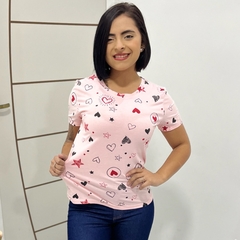 Blusinha Feminina T-Shirt importada Camiseta BaBy Look - loja online