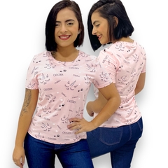 Blusinha Feminina T-shirt importada Baby Look Premium