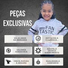 Blusa Moletom Plush Criança Menina Fechada Aveludada inverno - loja online