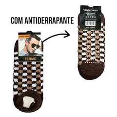 Kit 3 Meias Antiderrapante sepatilha adulto meia Fem Masc - ANJ MODAS