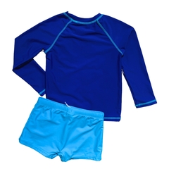 Conjunto Sunga Menino Camiseta Proteção Uv 50+ Box Praia - comprar online