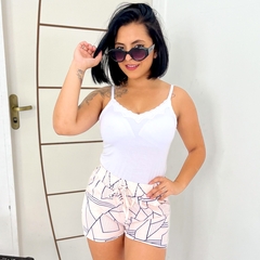 Short Feminino Soltinho Mulher Curto Cintura Alta Importado