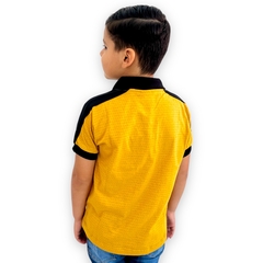 Camiseta Polo Infantil Menino Gangster Camisa Original - ANJ MODAS