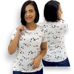 Blusinha Feminina T-shirt Baby Look Premium Importada