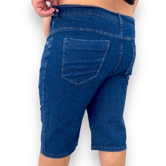 Bermuda Jeans Masculina Gangster Original Plus Size Comprida - loja online