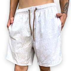 Bermuda Mauricinho Elastano Shorts Moda Praia Com Elastico - ANJ MODAS