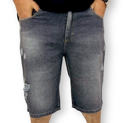 Bermuda Jeans Masculina Plus Size Grande Premium Gangster - loja online