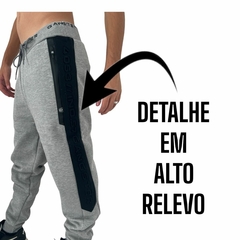 Calça Moletom Masculina Importada Gangster bolso Ziper na internet