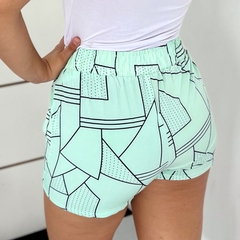 Short Feminino Soltinho Mulher Curto Cintura Alta Importado - comprar online