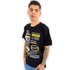 Camiseta Masculina Gola Redonda Overcore Estampada Basica na internet