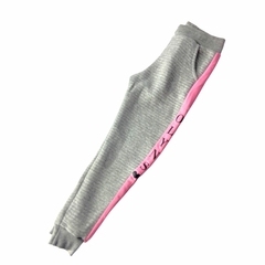 Calça Moletom Infantil Menina Punho Frio Inverno Cordão - comprar online