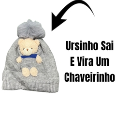 Touca Gorro Capuz De Lã C/Pompom Menina e Menino na internet