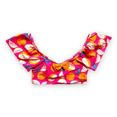 Biquíni Infantil Cropped Menina Praia Piscina Proteção Uv 50 - comprar online