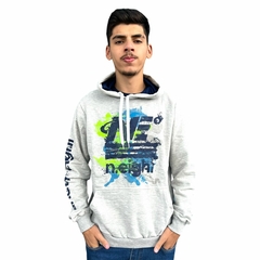 Moletom Capuz Blusa De Frio Casaco Cordão Canguru Macio - comprar online