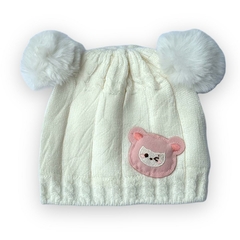 Gorro Touca Infantil Menino Menina Inverno Ursinho Flanelada na internet