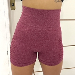 Short Legging Academia Levanta Bumbum Sem Costura Detalhada - comprar online