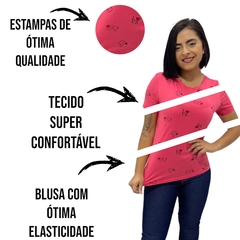 Imagem do Blusinha Feminina T-shirt Love