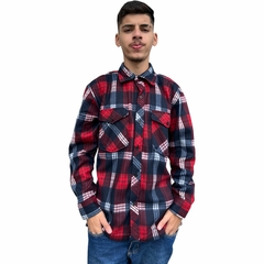 Camisa Flanelada Xadrez Masculina Manga Longa Lenhador