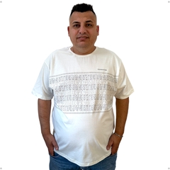 Camiseta Gangster Masculina Tamanho Fat Grande Moda Plus Siz