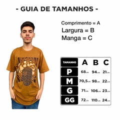 CAMISETA MASCULINA ESTAMPADA DIXIE 9915 OVERCORE na internet