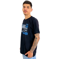 Camiseta Masculina Gola Careca Básica Gangster Manga Curta - ANJ MODAS