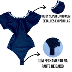 Body Bori Blusinha Infantil Com Manguinha Perola Menina na internet