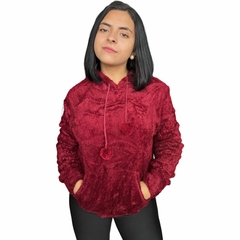 Blusa De Frio Feminina Fechada Pelinho Casaco Felpudo Insta - loja online