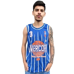 Camiseta Regata Masculina Basquete Estampada Esportes Fitnes