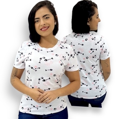 Imagem do Blusinha Feminina T-shirt Baby Look Premium Importada