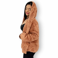 Casaco Sobretudo Teddy Feminino Inverno Peluciado Peludo - loja online