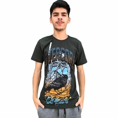 Imagem do Camiseta Masculina Overcore Camisa Estampado Moderna Premium